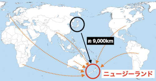 ニュージーランドの地理